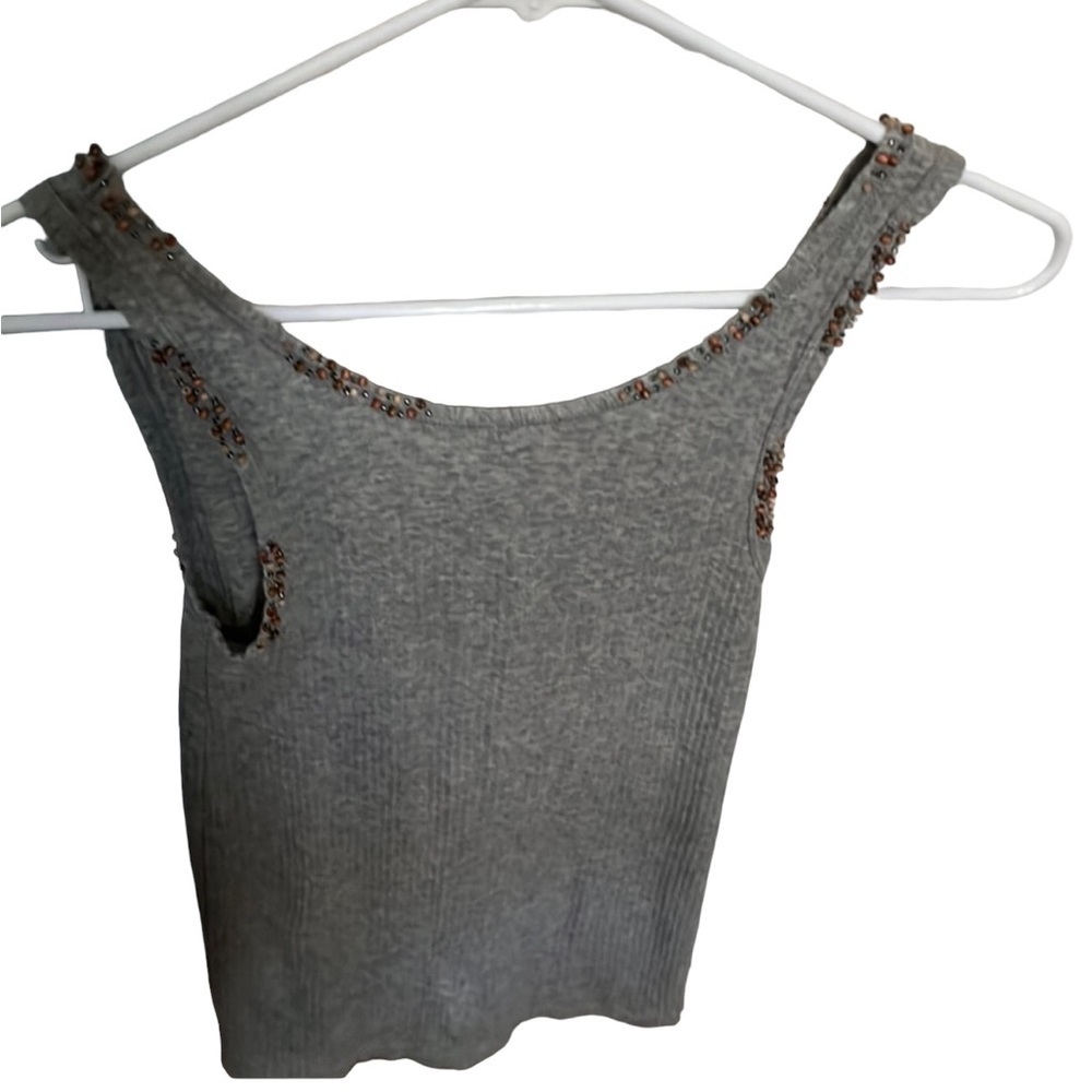 J Crew Ribbed Tank Top - Picture 2 of 3